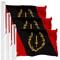 G128 3 Pack: Black American Heritage Flag | 3x5 Ft | LiteWeave Pro Series Printed 150D Polyester | Freedom and Black Civil Rights Flag, Indoor/Outdoor, Vibrant Colors, Brass Grommets